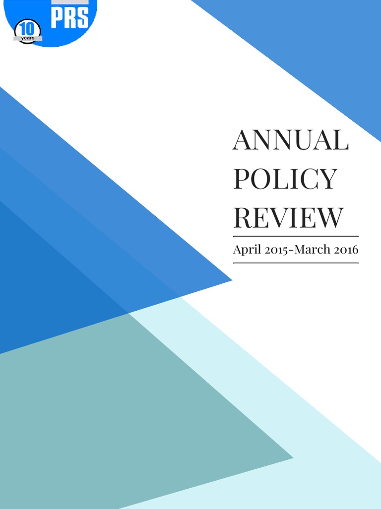 Review Your Policy Annually