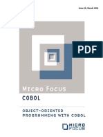 MICRO FOCUS - Object Oriented Programming With Cobol
