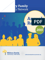 Military Family Advisory Network Annual Report 2015