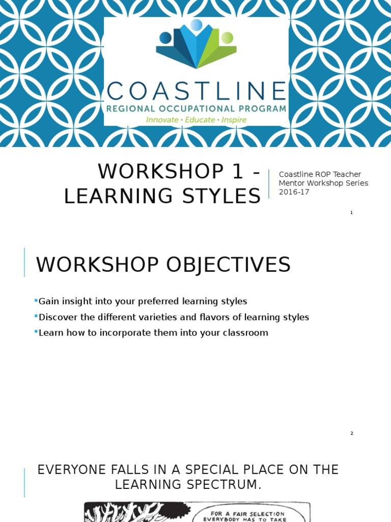 Understanding Learning Styles | PDF | Learning Styles | Educational ...