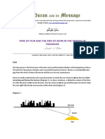 Fajr and Sehri PDF