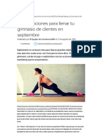 15 Promociones para Llenar Tu Gimnasio de Clientes en Septiembre - Commerce360