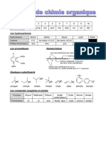 Resume de Chimie Organique PDF