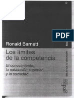Ronald Barnett - Limites de La Competencia 8