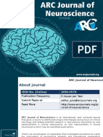 ARC Journal of Neuroscience-ISSN 