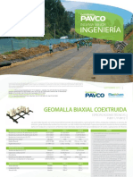 Geomalla Biaxial Coextruida