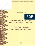 Agerraw N Iwalen Teggargrent taromit-Dictionnaire-Ouargli-Francais Delheure PDF