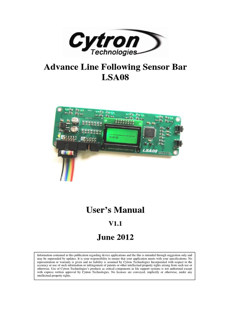 LSA08 Manual | PDF | Network Packet | Signal (Electrical Engineering)