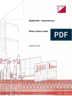 Relay Index Digsilent
