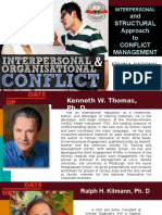 Interpersonal and Structural Approach To Conflict Management
