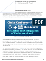 Instalando e Configurando o Citrix XenServer 6