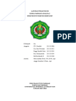 Laporan Praktikum Spektrofotometri Derivatif