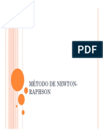 Metodo de Newton-Raphson