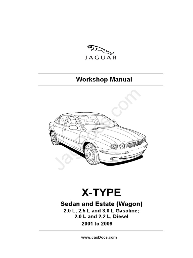 Jaguar Workshop Manual X-Type 2001-2009 PDF | PDF | Automatic
