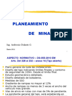 Plan de Minado