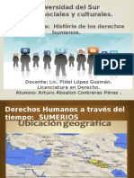 Derechos Humanos A Través Del Tiempo