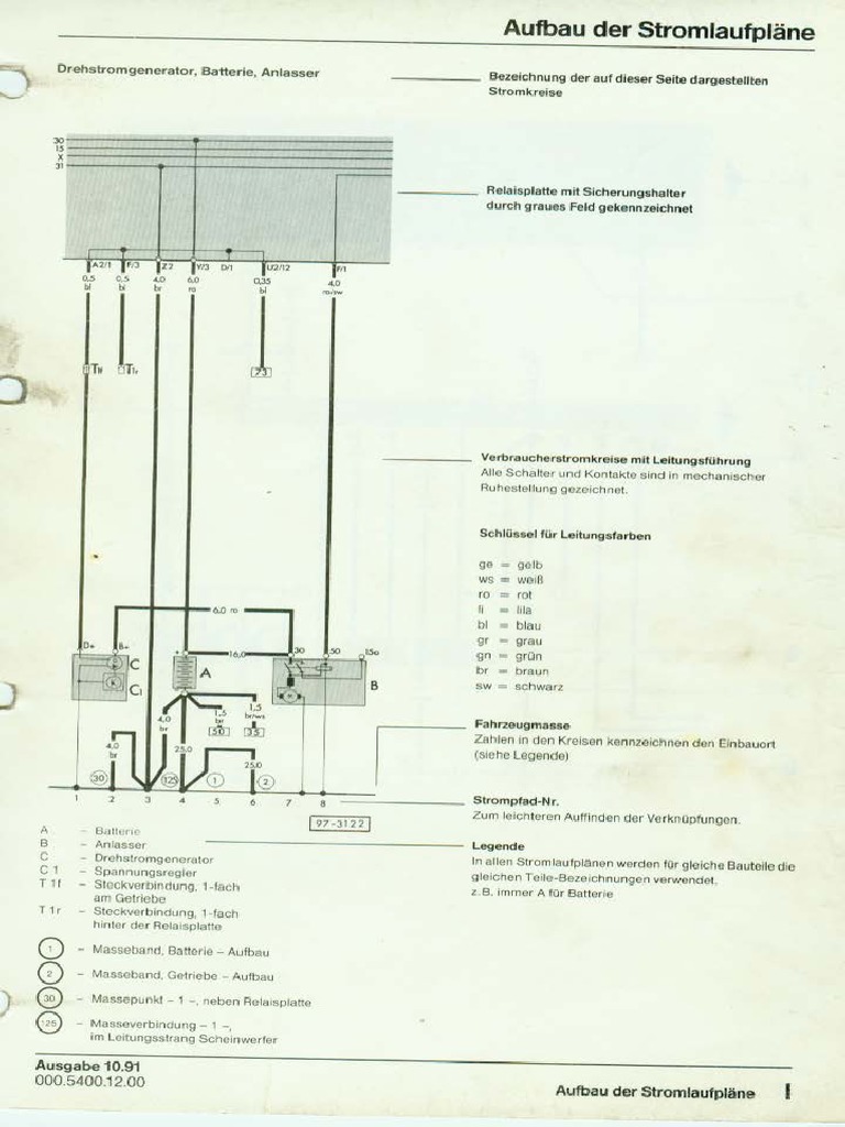 Manual Wiring Diagrams Golf Mk3