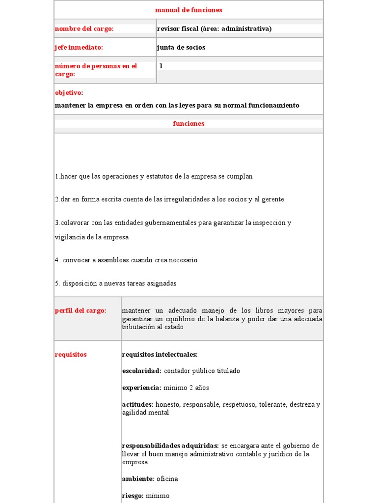 Manual de funciones ejemplo.docx Contador Contabilidad