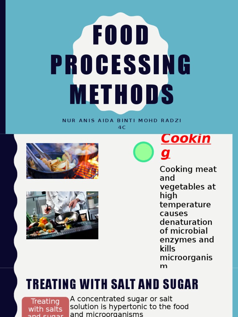 6.15 Food Processing Methods PDF