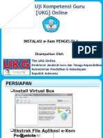 UKG Online GTK - Instalasi E-Xam Pengelola+Delta
