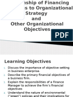 Chapter 2-Relationship of Financial Objectives