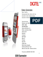 Guia Configuracion Nokia 5200 para Digitel
