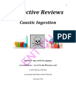 Caustic Ingestion