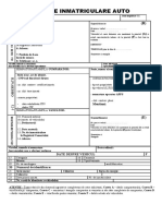 Fisa de Inmatriculare PDF