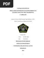 Download Ana Ibrir Wajha 33101400267 Laporan Resmi Kunjungan BBPPTOOTdocx by Annaetic Purple SN324296997 doc pdf