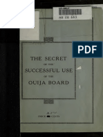 Secret of Success Using A Ouija Board Photographed Messages