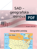 SAD - Geografska Osnova