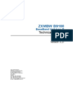 Sjzl20090782 ZXMBW B9100 V3 21 BaseBand Unit Type B Technical Manual
