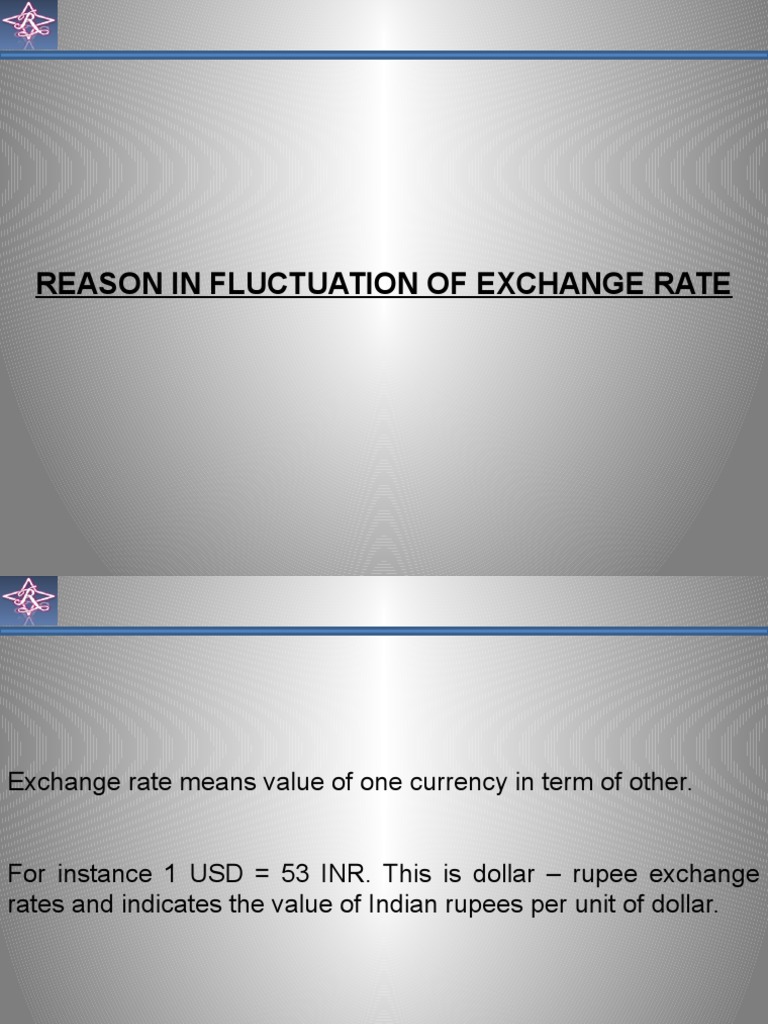 Causes of Exchange Rate Fluctuations | PDF | Exchange Rate | Inflation