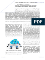 Iaetsd Controlling Data Deuplication in Cloud Storage