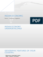 Indian Economic: Feature - Challenges - Suggestion