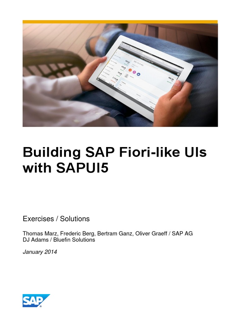 Building SAP FioriLike UIs With SAPUI5 PDF PDF Eclipse (Software