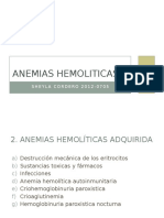 ANEMIAS HEMOLITICAS