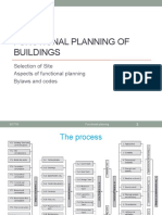 Selection of Site Aspects of Functional Planning Bylaws and Codes