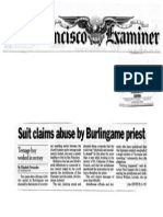 SF Examiner 1/00 - Suit Claims Abuse by Burlingame Priest