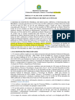 Edital 001 2016 Do Concurso Público Do Ifb