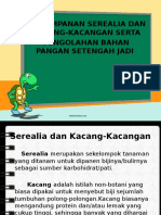 SEREALIA DAN KACANG