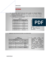 Calculo de La Dosificacion de Materiales para Hormigones y Morteros