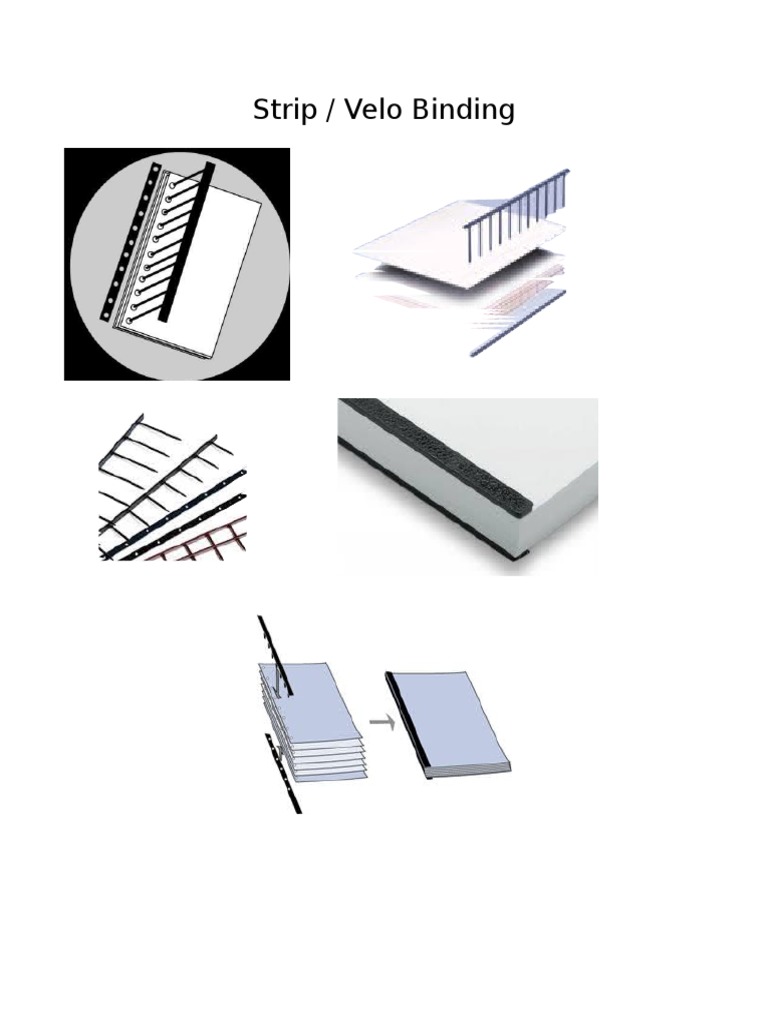 Strip / Velo Binding | PDF