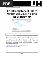 Introduction to Multisim 12