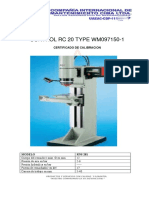 Calibracion Baltec