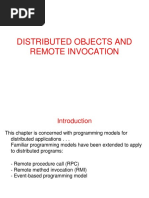 Distributed Objects & Remote Invocation