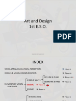 Art and Design 1st ESO Visual Elements Guide