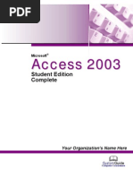 Download Copy of ms access 2003 tutorial by mbmakb SN3243437 doc pdf