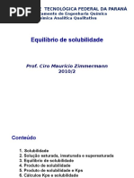 Aula 9 QA Solubilidade