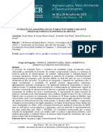 Ocupação da Amazônia Legal e Impactos sobre o Recente Desenvolvimento Econômico da Região